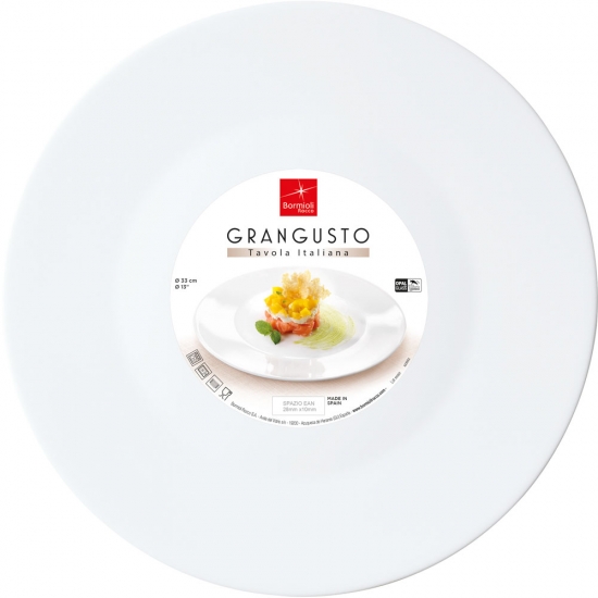 Talerz płytki do serwowania, Grangusto, Ø 330 mm