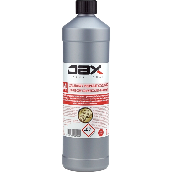 JAX 44 - Zasadowy preparat czyszczacy do pieców konwekcyjno-parowych, grilli i kuchenek 1L